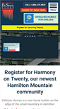 Mobile Screenshot of desoziohomes.com